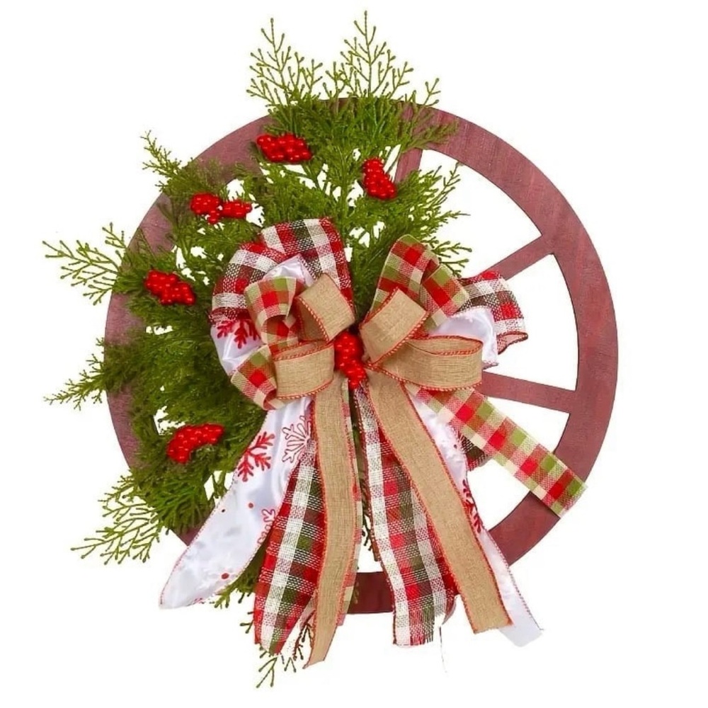 ❤️ FARMHOUSE CHRISTMAS WREATH ❤️